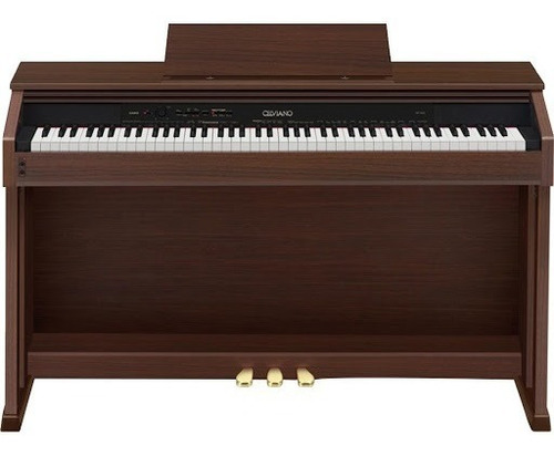 Casio Ap-470bn Piano Digital Celvanico 88 Teclas Color Café