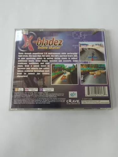 X-bladez Inline Skater - Ps1 - Psx