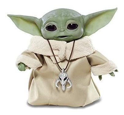 Juguete De Colección Star Wars Baby Yoda De 25 Sonidos