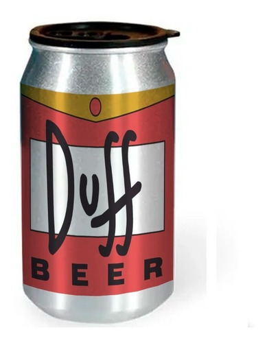 Lata De Aluminio Cerveza Duff Los Simpson