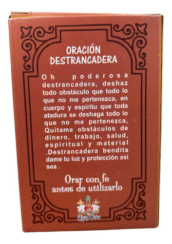 Jabón Destrancadera - Atrayente De Fortuna Abre Caminos