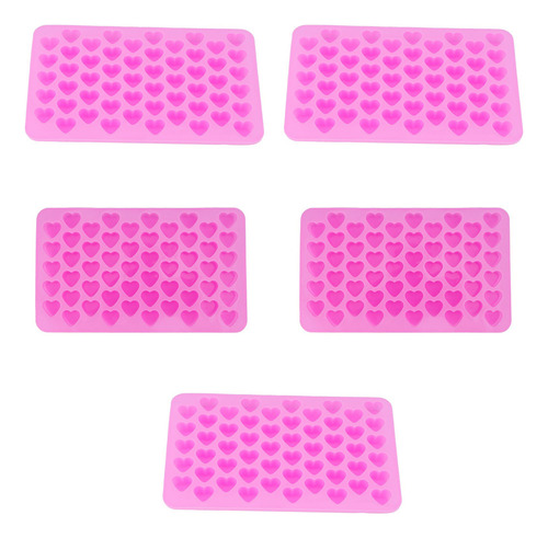 Bandeja De Silicona En Forma De Corazón For Cubitos De Hiel