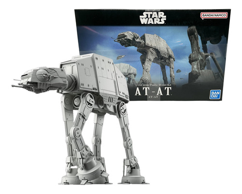 Star Wars At-at 1/144 Bandai Namco Calidad Japon Para Armar