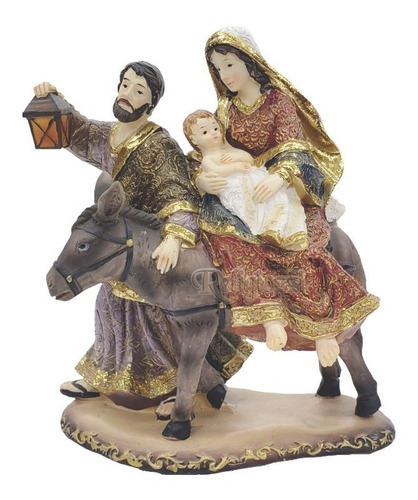 Nacimiento Pesebre Navidad Huida 24cm 531-75004 Religiozzi