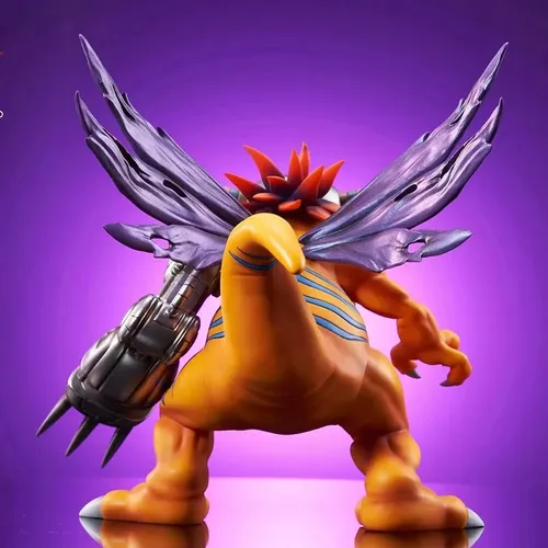 Figura De Acción Digimon Adventure Metal Greymon Anime De 18