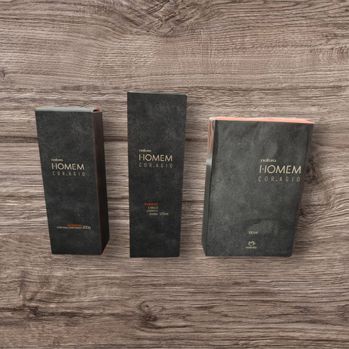 Kit Homen Coragio X3 Natura