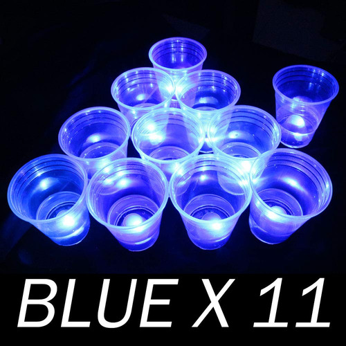 Juego De Pong De Cerveza Brillante 22 Tazas Y 6 Bolas