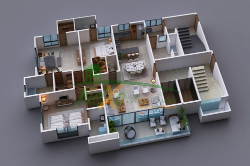 Imagen 11 de 11 de En Venta Apartamentos En Torre Moderna Santiago (eaa-382 A4)