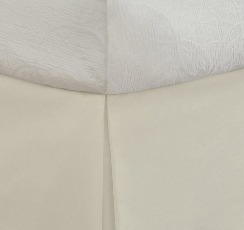 Faldón Para Cama Lux Hotel Talla Full, Caida 35.5cm Marfil