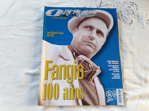 Revista One N° 67 Junio 2011 Homenaje Juan Manuel Fangio
