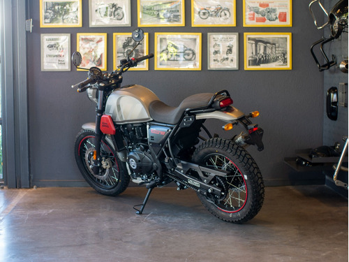 Imagen 7 de 25 de Royal Enfield Scram 411 Graphite Red Entrega Inmediata