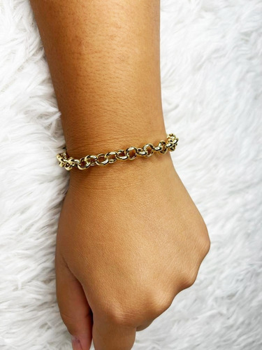 Pulseira Elo Português 10 Gramas Ouro 18k 750 Comprimento 19 Cm Cor Amarelo Diâmetro 0 Cm