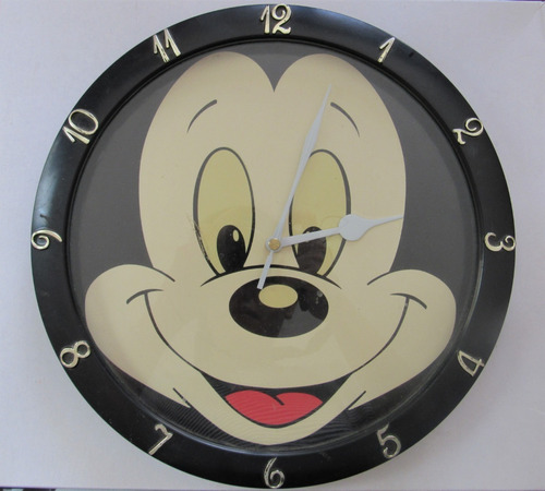 Mickey Mouse Reloj Usado De Plástico