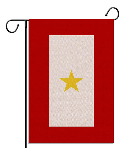 Bandera De Jardín Para El Día De La Madre, Estrella Dorada, 