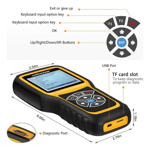 Scanner Automotriz Correccion Odometro Obd2 Obdstar X300m