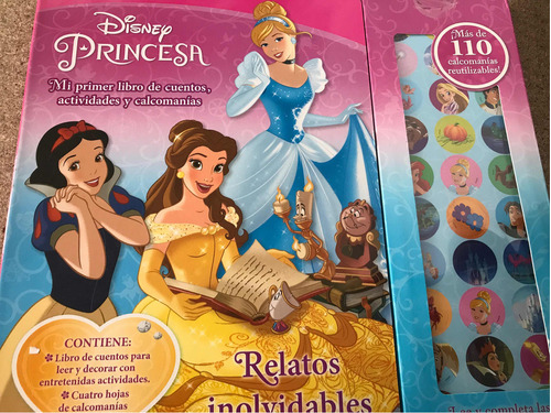 Libro Disney Princesa Relatos Inolvidables.  Varios Autores