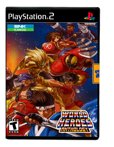 Juego World Heroes Anthology Ps 2 - Fisico En Caja