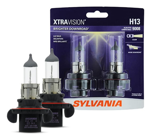 Bombilla De Faros Halógenos Xtravision  9003 (también Compat