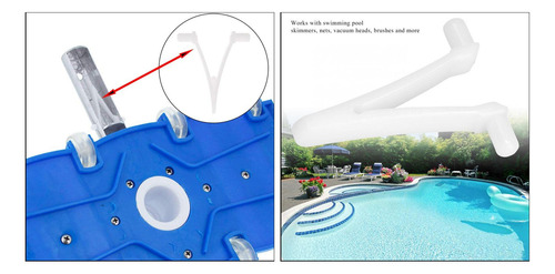 10x Pool Butterfly Clip Reemplazo Para Skimmer Net Leaf