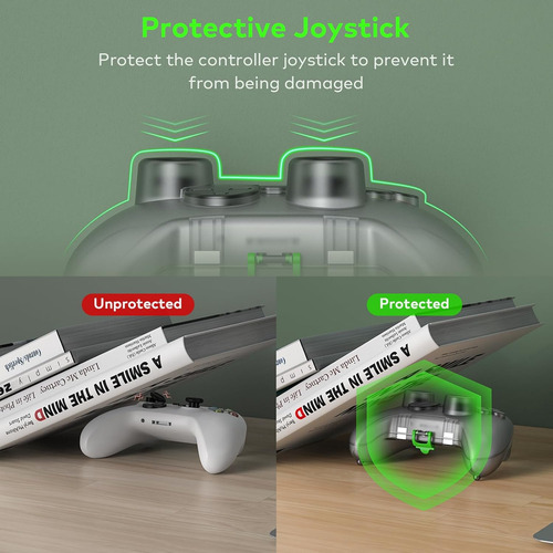 Estuche Funda Protectora Para Control Xbox Series X / S Portátil Dehuka XboxCase6122 Gris oscuro