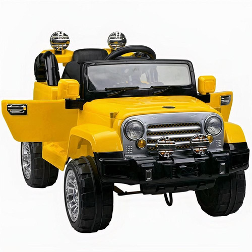 Jipe Elétrico Infantil 12v Amarelo C/ Controle 927600 Bel