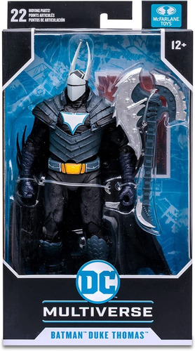 Figura Batman Duke Thomas Dc Multiverse Articulado