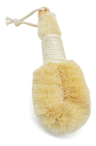 Paquete De 2 Cepillos De Sisal For El Cuidado Corporal Con C