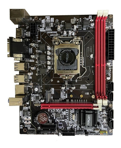 Imagem 1 de 5 de Placa Mãe Para I3-i5-i7 Pcie 3.0 2-3 Geração Nova Nf Revend