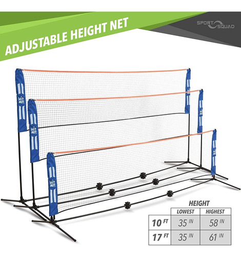 Mega Kit Profesional Red De Voley Boll Entrenamiento Pelota