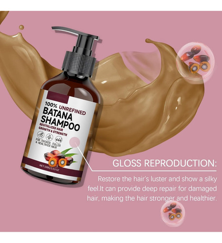 Shampoo Batana, Champú De Aceite De Batana