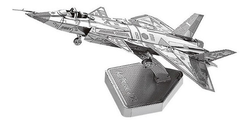 Caza J20 Rompecabezas Metal 3d
