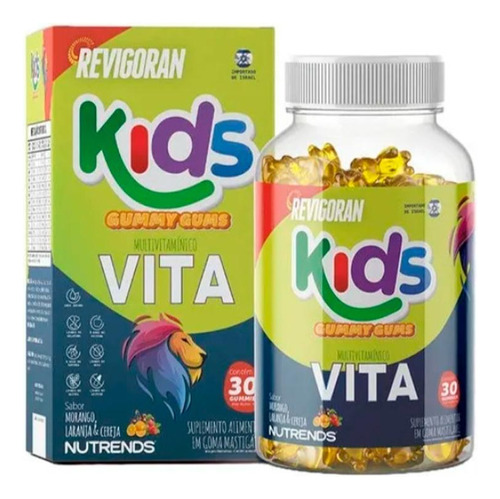 Multivitamínico Revigoran Kids Gummy 30 Gomas - Nutrends