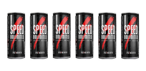 Energizante Speed Unlimited Pack X 6 X 250ml. - Envíos