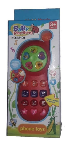 Imagen 2 de 3 de Celular Infantil Baby Plaything Musica Y Sonidos