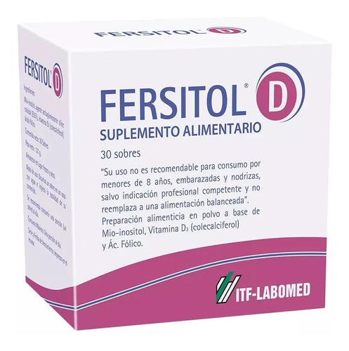 Fersitol-d Polvo Solucion Oral 30 Sobres