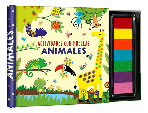 Libro De Actividades Con Huellas - Animales - Lexus