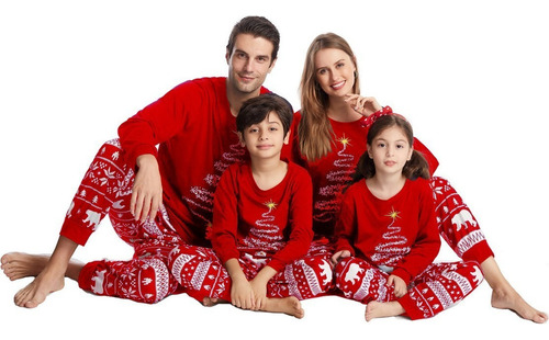 Pijamas De Edición Familiar For Bebé - Navidad Y Halloween