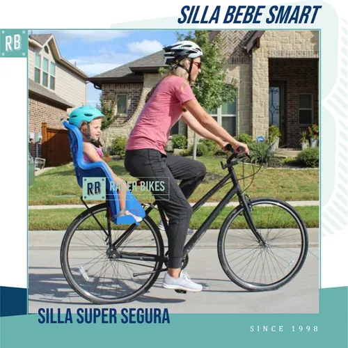 Silla Niño Sillita Bebe Trasera Para Bicicleta Asiento