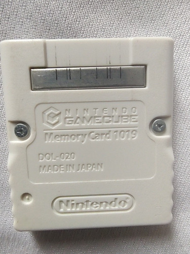 Memory Card De 1019 Bloques Gamecube (Usado)