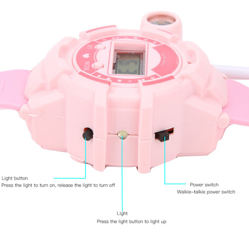 2pcs Walkie Talkies Reloj Niños Reloj Radio Al Aire Libre