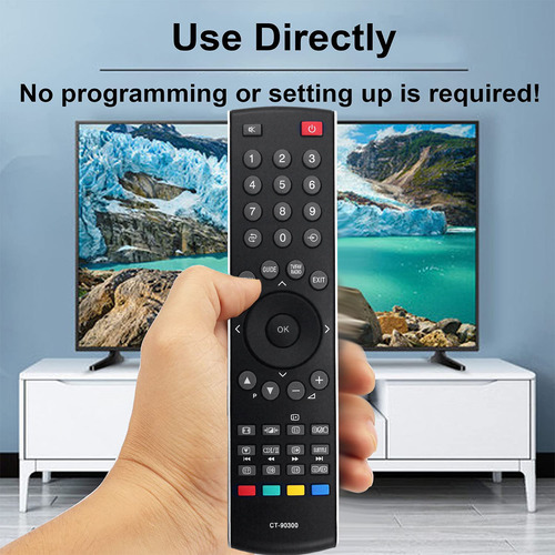 L Control Remoto De Repuesto Ct-90300 Para Toshiba Regza