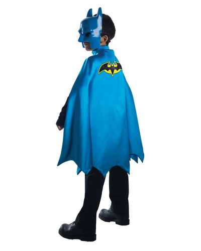 Accesorio De Disfraz Para Niño Capa Batman Azul Talla