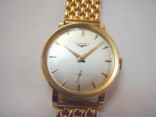 Reloj Longines De Oro 18k Antiguo 47 Gr A Cuerda Impecable