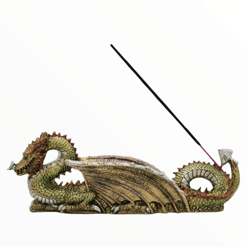 Porta Incienso Dragon 10cm Multicolor