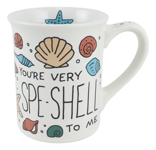 Enesco Our Name Is Mud Very Spe-shell To Me Taza De Café, 16