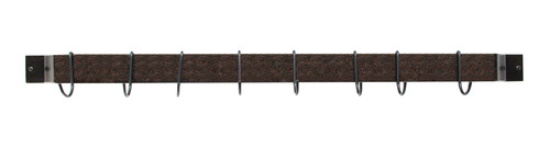 Rogar 36 Montado Pared Bar Potrack Martillado Cobre Negro 