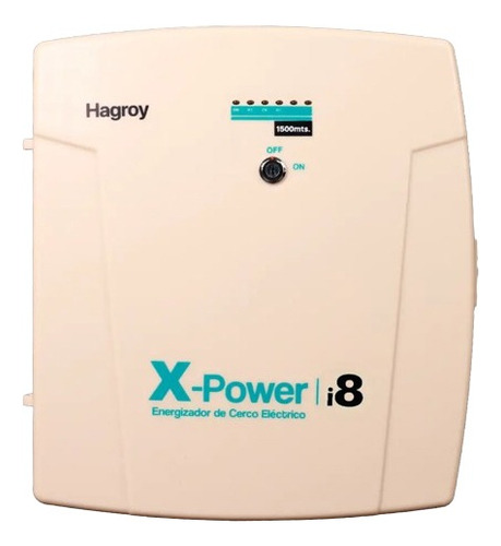 Electrificador Hagroy X Power I8 1500 Mts Lineales Energizad
