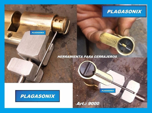 Imagen 3 de 9 de Desarmador Cilindros Europerfil Premium Art. 9000 Plagasonix