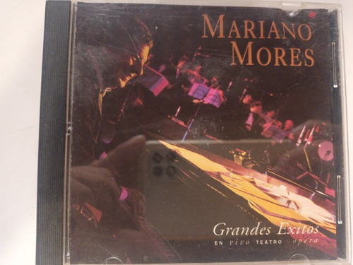 Mariano Mores Grandes Exitos En Vivo Teatro Opera Cd (usado)