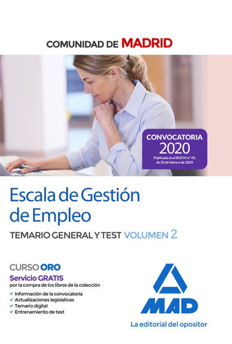 Escala De Gestion De Empleo De La Comunidad De Madrid. Te...